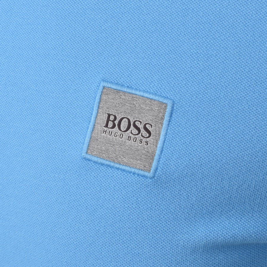 Alternative Image for ProductBOSS Passenger Short Sleeved Polo T Shirt Blue3